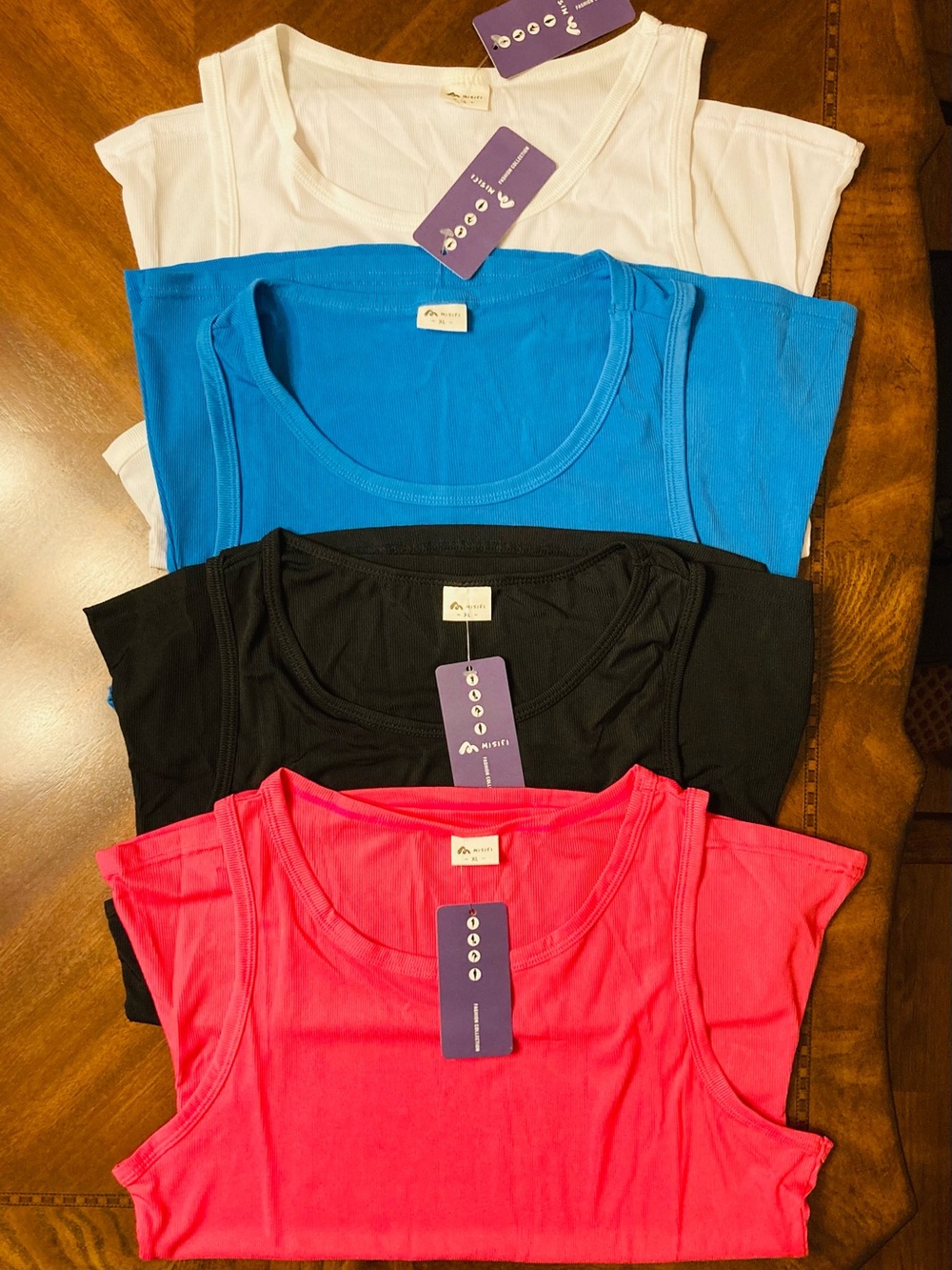 ✨BUNDLE✨4 Classic Ribbed Tank Tops✨